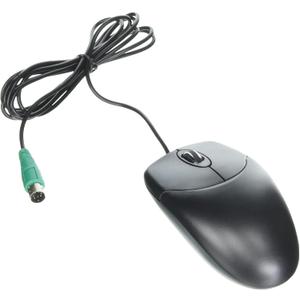 Adesso 3 Button Desktop PS/2 Optical Scroll Mouse, Black (Pack of 2)