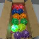 12 PCS Light up Ball, Bouncy Balls for Kids, Balls for Toddlers 1-3, 2.2inch Sensory Stress Ball, Flashing Squeaky for Halloween Party Favors, Classroom Prizes, Prizes for Kids, Student Gifts