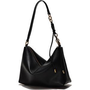 Small Shoulder bag For Women Soft Vegan Leather Handbag Cute Hobo Purse Crossbody with Adjustable Strap