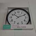 La Crosse 404-3020B 8-inch Basics Quartz Analog Wall Clock - Black