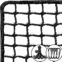 Sports Netting - Heavy Duty Ball Net for Golf, Baseball, Hockey, Soccer 10x10FT