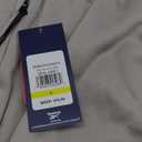 Reebok Men's Fleece Tech Sweatpant, Zippered Pockets, Athletic Joggers (Large, Opal Grey)