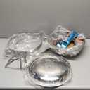 Chafing Dishes for Buffet, 2 Pack 6QT Stainless Steel Chafing Dish Buffet Set with Lids, Food Warmers for Parties Buffet, Buffet Servers and Warmers for Home, Christmas Gatherings, Catering Events