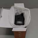 Space Heater, Portable Electric 500W PTC Ceramic Heaters for Indoor Use, Efficient Fast Heating, Tip-Over & Overheat Protection, Quiet Small Mini Desk Heater for Bathroom Home Office Bedroom (Black)