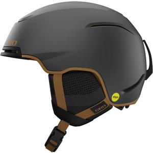 Giro Jackson MIPS Ski Helmet - Snowboard Helmet for Men, Women & Youth - Low Profile and Lightweight (Small, Metallic Coal/Tan)