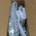 STO STO Sweater Drying Rack, 4-Pack Stackable Mesh Clothes Drying Rack, Laundry Drying Rack for Sweaters, Socks, Toys, White