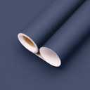 Yancorp 24"x394"/32.8' Matte Gray Blue Peel and Stick Wallpaper Removable Contact Paper for Cabinets Self-Adhesive and Drawers Stick on Wall Paper for Bedroom Kitchen