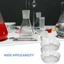 100PCS Aluminum Weighing Dishes with Finger Handle, 30ml Heavy Duty Tin Foil Weighing Boats for Laboratory, Powder, Liquid - Disposable Aluminum Foil Pans for Moisture Analyzers & Milligram S