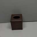 Tissue Box Cover Square,Modern Leather Tissue Box Holder for Napkin Facial Paper Organizer Bottom with Magnet Reinforcement for Home/Hotel/Restaurant/Office/car/Living Room(Retro)