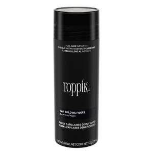 Toppik Hair Building Fibers, Black, 55g Fill In Fine or Thinning Hair, Instantly Thicker, Fuller Looking, 9 Shades for Men & Women, Keratin Protein Formula, Black, X-Large 55g