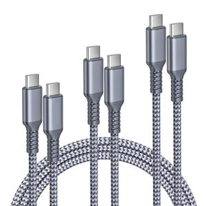 Elebase iPhone 17 Pro Max Charging Cord 3.3/6.6/10FT 3 Pack,USB C to Type C,60W Fast Charger USBC Car Carplay Cable for Apple 17e 16,AirPods 4,iPad 10 9 8 7 Mini 6,Samsung Galaxy S26 S25 Plus Tab S11