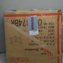 Roundhill Furniture Athens Contemporary Wood Shelf End Table, Weathered Espresso