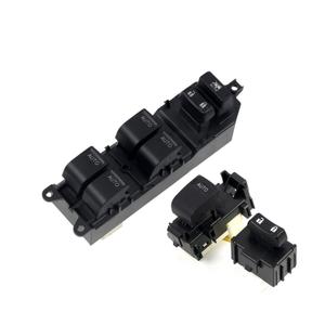 HIGH FLYING for Toyota Tacoma 2012-2015 LED Lighting Power Window Switch Control with Auto Up/Down (Front Door White Lighted)