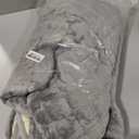 Velvet Couch Cover, Washable Sectional Sofa Cover, Anti Slip Sofa Slipcovers for 3 Cushion Couch Sofa L Shaped Recliner, Furniture Protector Covers for Pets Kids(Dark Grey, Only 1 PC)