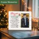 Memorial Cardinal Gifts Picture Frame for Loss of One, Sympathy Gifts, Remember Me Wooden Picture Frames
