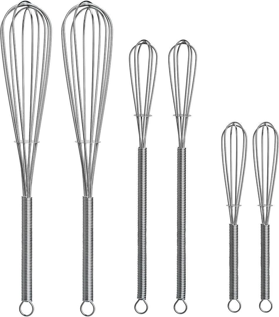 Wire Whisk Pack of 6