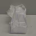 Nieifi Adhesive Wall Shelf, Shower Shelves 5 Pack with Soap Holder, Shower Organizer for Bathroom Organization, Clear