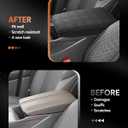 CDEFG for 2025 2026 Jeep Wagoneer S Center Console Cover Armrest Box Cover for Wagoneer S (Limited, Launch Edition) Accessories Console Arm Rest Protector Thickened