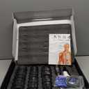 Cupluw Cupping Kit for Massage Therapy  32 Cups Professional Chinese Cupping Set with Magnetics, Vacuum Cupping Therapy Set for Cellulite Reduction Muscle Pain Relief with Manual Pump