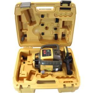 Topcon RL-H5A Self Leveling Horizontal Rotary Laser with Field Book, LS-80 Receiver, Detector Holder & Case, Class 2, IP66 Rating, Dust, and Water Resistance, 2600ft (800m) Construction Laser Level