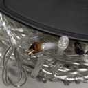 JMEXSUSS 168FT 600 LED Christmas Lights Outdoor Waterproof Clear Wire Indoor String Lights for Outside Warm White Christmas Tree Lights Plug in for Bedroom Wedding Party Valentines Decor