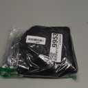 GORGLITTER Women's Sleeveless Long Sweater Vest Casual Fall Fitted Collared Belt Knit Blazer Vests Jacket Dressy Trendy (Large, Black)