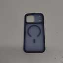 SUPFINE Magnetic for iPhone 17 Pro Max Case (Compatible with MagSafe)(Military Grade Drop Protection)(Camera Protection) Translucent Matte Shockproof Phone Cover,Dark Blue