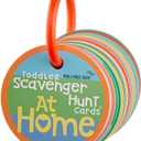MOLLYBEE KIDS Toddler Scavenger Hunt Cards at Home, Toddler Activity, Ages 2, 3, Indoor Scavenger Hunt Game