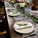 3 Pcs White Lace Table Runner 14 x 120 Inch Embroidered Boho Table Runner for Wedding Party Bridal Shower Decorations Vintage Rustic Table Runners