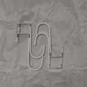 FYY Over The Door Hooks, 4 Pack Hangers Hooks with Rubber Prevent Scratches Heavy Duty Organizer for Living Room, Bathroom, Bedroom, Kitchen Hanging Clothes, Towels, Hats, Coats, Bags White (Short)