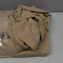 Bedsure Deep Khaki Duvet Cover Queen Size - 3 Pieces Prewashed Cotton-Like Extra Soft Bedding Set, Includes 1 Duvet Cover 90x90 Inches with Zipper Closure & 2 Pillow Shams, Comforter Not Included