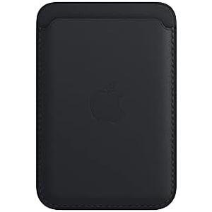 Apple Leather Wallet with MagSafe (for iPhone) - Midnight