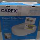 Carex Raised Toilet Seat, 5 1/2, Pack of 2