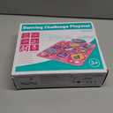 Unicorn Dance Mat, Dance Mixer Rhythm Step Play Mat, Pink Dance Pad with LED Lights, Adjustable Volume, Built-in Music, 5 Game Modes, Xmas B-Day Gifts for 3-12 Years Old Girls Toys (Multicolor)