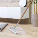 59" Mop Stick Quick Change Commercial Grade Mop Handle Pack of 2 Industrial Strength Wooden Handle Wet Mops for Floor Cleaning Heavy Duty (Mop Heads Not Included)