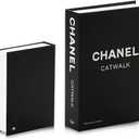 Catwalk Designer-Inspired Fake Coffee Table Books for Stylish Home Decor  Decorative Books for Living Room, Office, or Bedroom Accents (Chanel: Catwalk)
