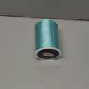 VATIN 4 Inch x 22 Yards Wide Aqua Satin Solid Ribbon - Large Ribbon for Grand Opening, Wedding, Festival Decoration