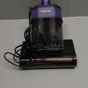 FEPPO Mattress Vacuum Cleaner, 4-in-1 Bed Vacuum Cleaner PRO, 16KPa Handheld Vacuums with 253.7nm UV-C Light, 40,000 Beats/Min Tapping, 140F Hot Air, HEPA Filter for Bed, Sofa, Crib(Corded, 550W) (Grey/Purple)