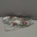 Pack of 4 Artificial Frosted Pine Branches with Red Berries 17" Snowy Christmas Tree Picks Winter Greenery Sprays White Fake Cedar Holly Berry Stems for Vase Fillers Craft Wreath Holiday Dcor (Red)