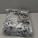 Patterned Living Room Curtains Drapes 108 Inch Long 2 Panels,Extra Long 50% Blackout Black Out Light Filtering Back Tab Boho Print Pattern 9FT Length Ceiling Curtains for Tall Window,Black