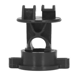 100pcs Insulators for Electric Fence Wire Chain Link Post Extended Insulator, Farm Fence,ABS Screw Type Insulators for Electric Fences,55mm Length, Ideal for Agricultural Gardens (Black)