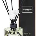 CULTURE & NATURE Reed Diffuser Set 6.7oz (200ml) April Flower Scented Diffuser with Sticks Home Fragrance Reed Diffuser for Bathroom Shelf Decor