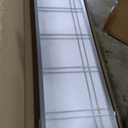 Roundhill Furniture Seto 4-Panel Room Divider Screen, Silver