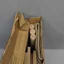 Sisal Cat Scratcher Bed, Natural Solid Wood Scratch Lounger, No Mess Scratching Chair Couch for Indoor Cats, 26 Inch Cat Scartching Pad, 3 in 1 Scratching Board, Furniture Protector