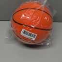 Silent Basketball Size 7 (29.5")  Grooved Airless Foam Indoor Basketball for Quiet Dribbling and Indoor Training, Pro PU Material  Achieve Real Feel Higher Bounce Quieter (Orange)