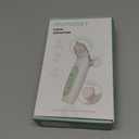 Momcozy BreezyClear 2-in-1 Electric Nasal Aspirator for Baby with Spray, 65kPa Hospital-Grade Suction, 4 Adjustable Levels, Quiet & Portable Nose Cleaner with Soothing Light & Music