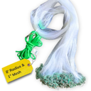 Cast Nets 4.5ft-10ft Radius|3/8",1/2",1" Mesh for Fishing with Chain Bottom, Salt Water Casting Fishing Net Gear, Easy Throw Nets Fishing Bait - Elite Series