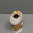 Portable Mini Projector with WiFi and Bluetooth Rotatable Movie Projector with Electronic Focus LED Pico Projectors for Home Theater Compatible with Smartphone, TV Stick, Laptop, HDMI, USB