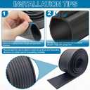 16 Feet Garage Door Bottom Seal Fits Clopay Garage Door Rubber Bottom Weather Seal Replacement Fits Single Slot Garage Doors