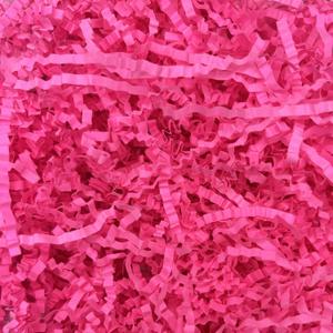 2LB Fluorescent Fuchsia Crinkle Cut Paper Shred Filler, Paper Shreds for Basket Fillers, Birthday, Gift Wrapping, Anniversary, Wedding, Halloween, Thanksgiving, Christmas Craft Gift Decor Party Filler